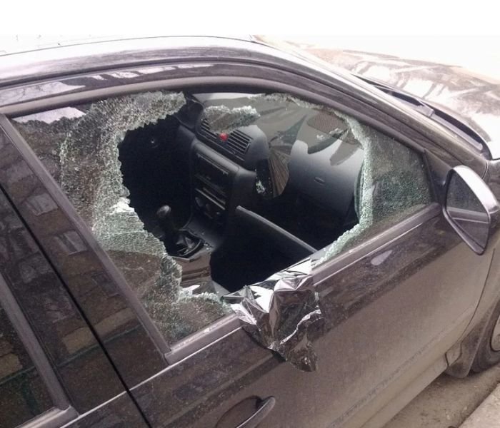 Mobile Front Passenger Window Glass