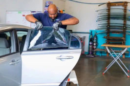 Passenger Side Rear Window